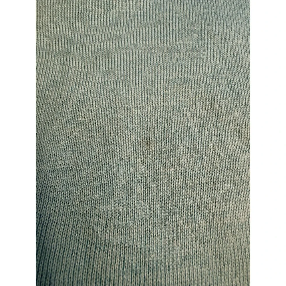 Polo Ralph Lauren Men's Large V-Neck Sweater Cotton Cashmere Lightweight Aqua